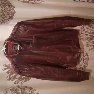 Vintage Aberdeen leather bomber